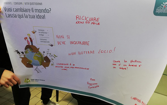 Idee su come cambiare il mondo per il progetto non friggiamo l'ambiente