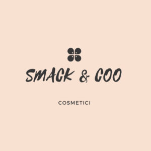 Etichetta smack & Co: logo fiore minimale