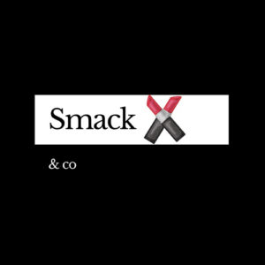 Etichetta smack & Co: bianco e nero