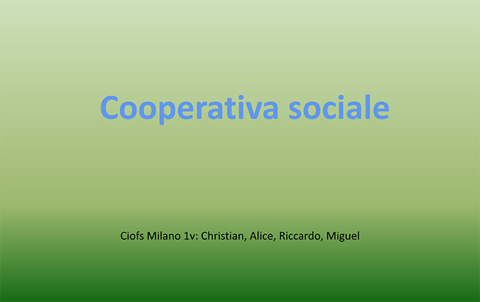 Copertina PDF cooperativa sociale