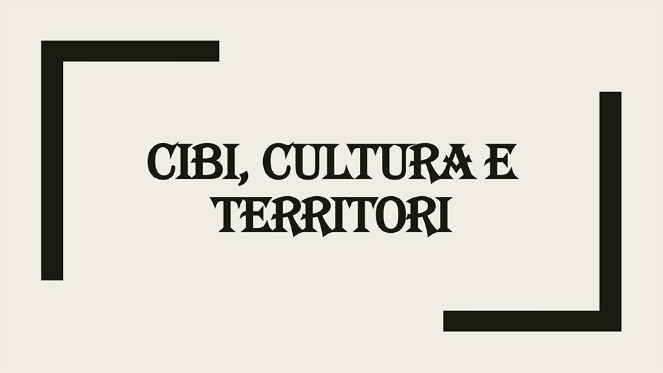 Copertina PDF cibi, cultura e territori