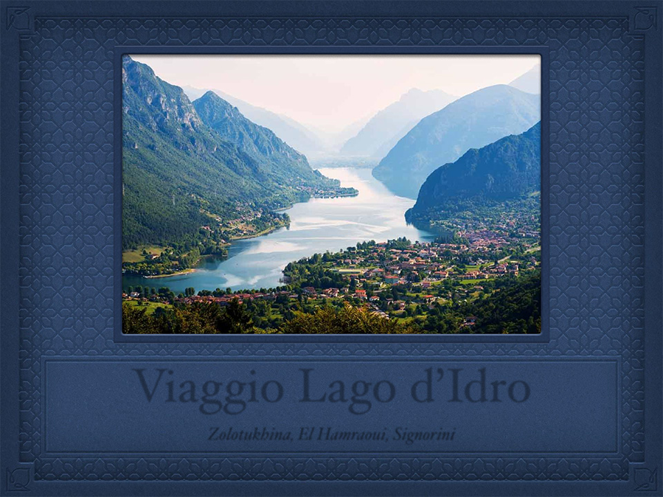 Copertina PDF viaggio lago d'Idro