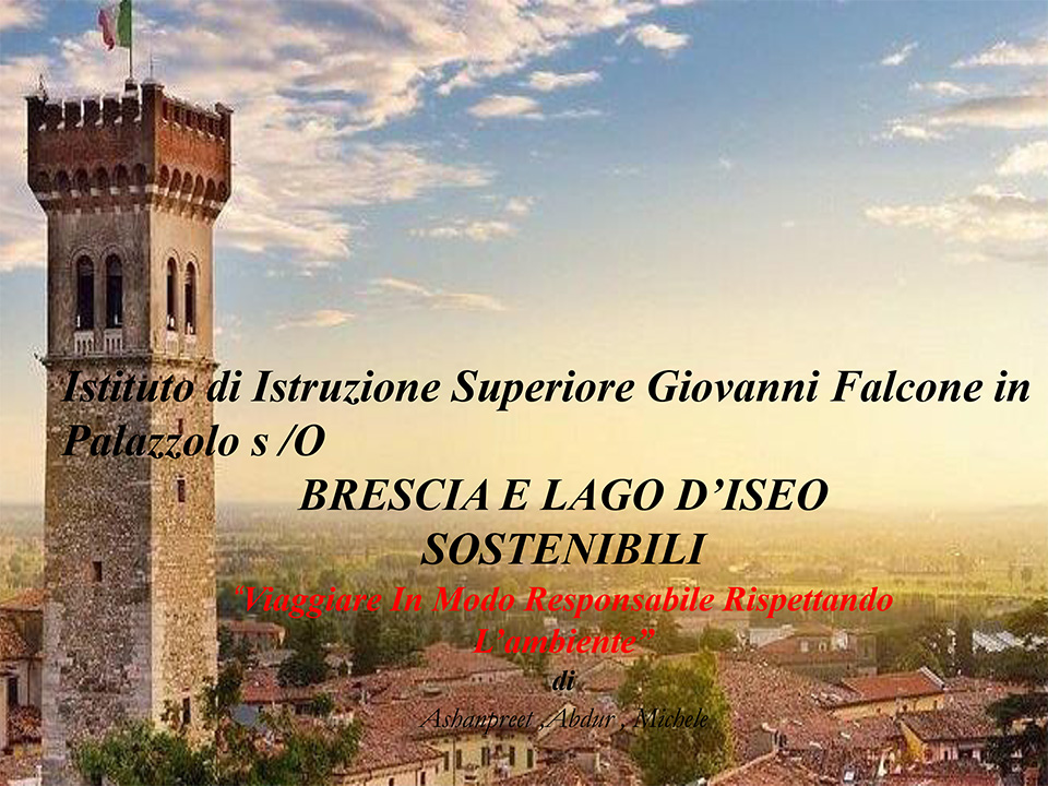 Copertina PDF Brescia e lago d'Iseo sostenibili