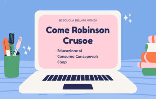 Copertina PDF progetto come Robinson Crusoe: educazione al consumo consapevole Coop