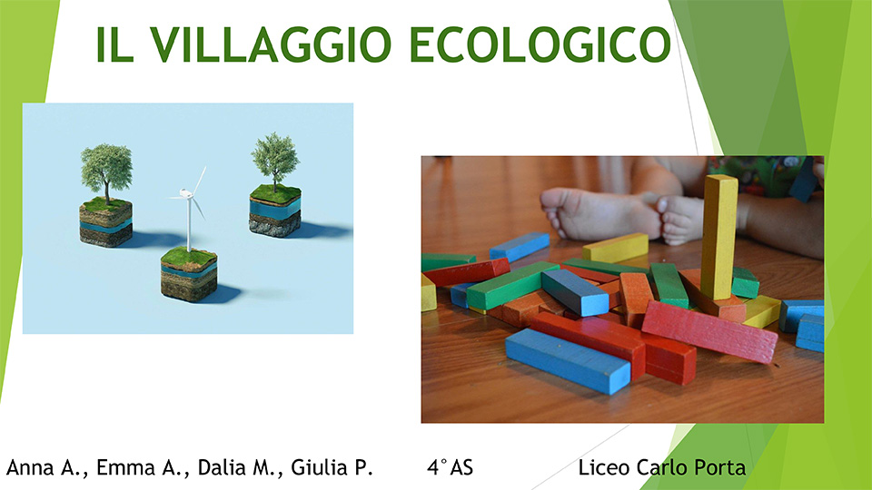 Copertina PDF il villaggio ecologico