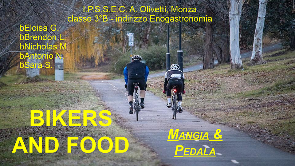 Copertina PDF bikers and food