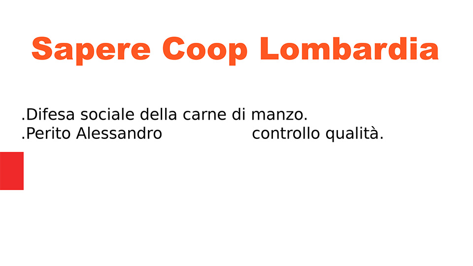 Copertina PDF Saperecoop Lombardia sostenibilità carne