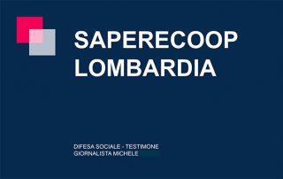 Copertina PDF saperecoop Lombardia sostenibilità carne testimone difesa sociale
