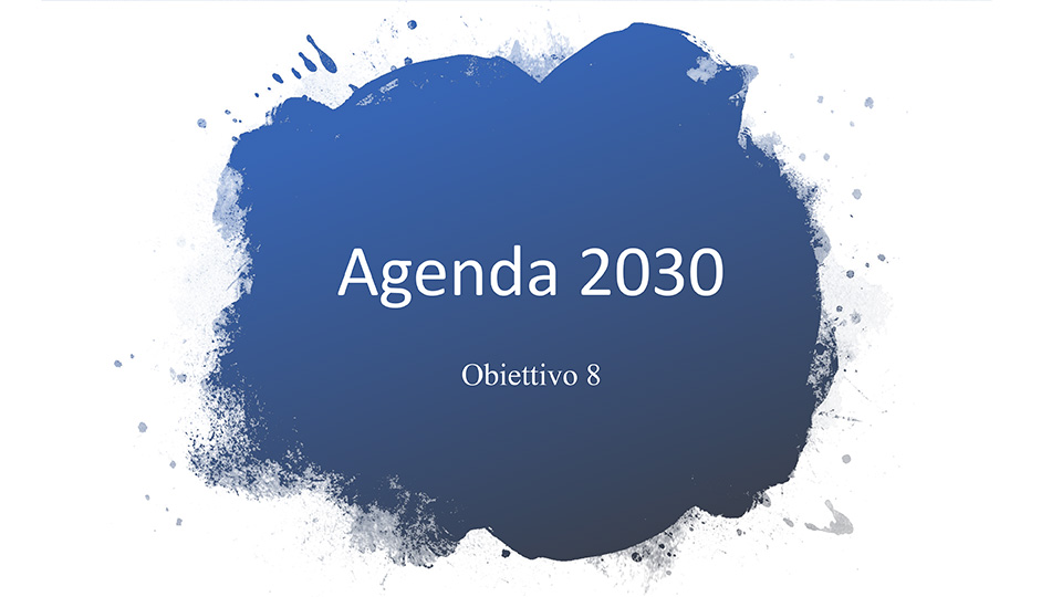 Copertina PDF agenda 2030 obiettivo 8