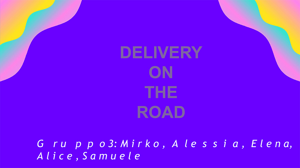 Copertina PDF delivery on the road